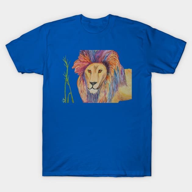 Punk Lion T-Shirt by Megan's Things